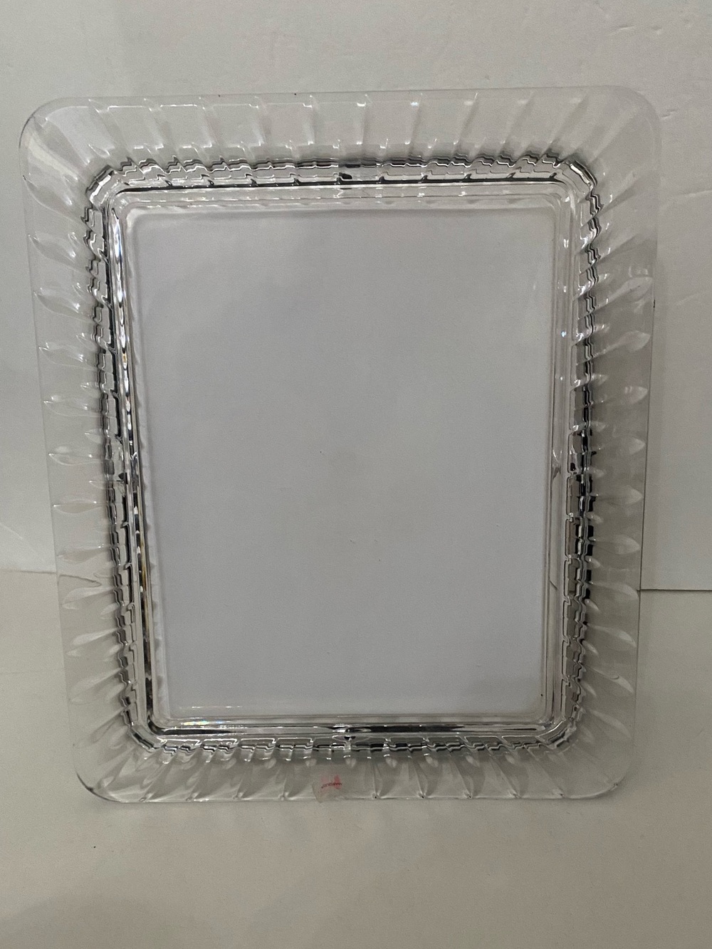 Marquis by WATERFORD Clear Rectangular Crystal Picture Frame 11x13 - Picture 2 of 9
